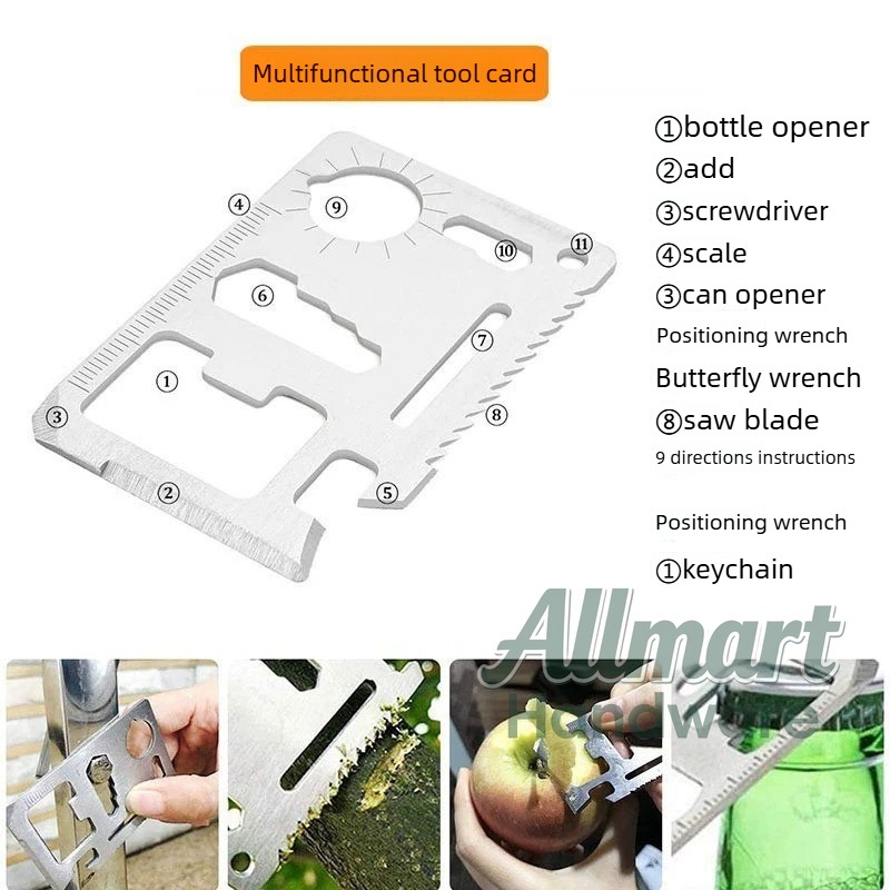 Multi functional portable EDC  - First Aid Kit ulasan dan harga