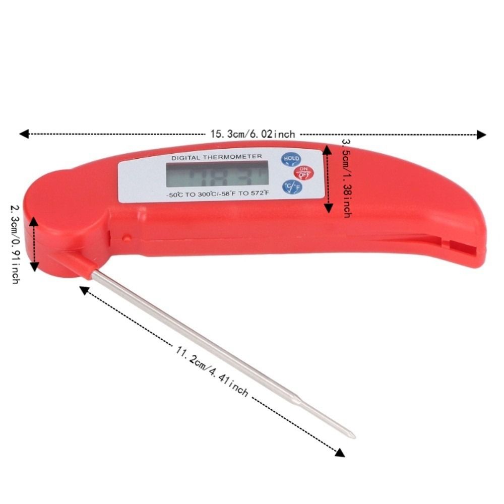 ABS Stainless Steel Digital Fo - Thermometer Digital ulasan dan harga