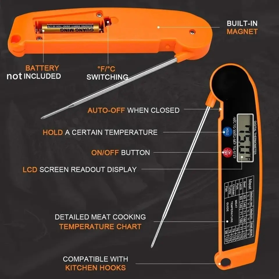 1Pc Digital Kitchen Food Therm - Thermometer Digital ulasan dan harga