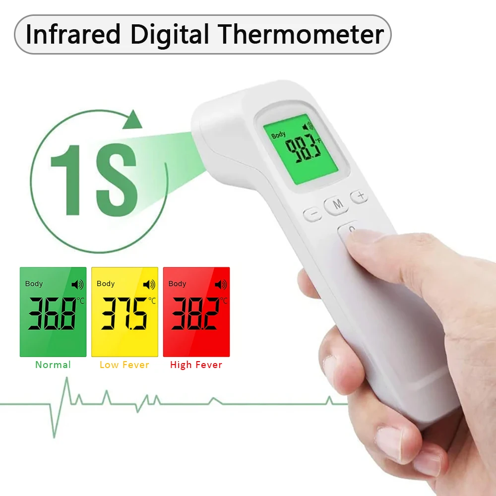 Body IR Thermometer Non-contac - Pulse Oximeter ulasan dan harga