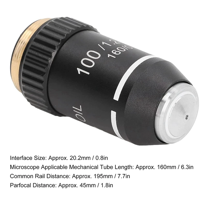 100X Oil Achromatic Microscope - Xlab Medical ulasan dan harga