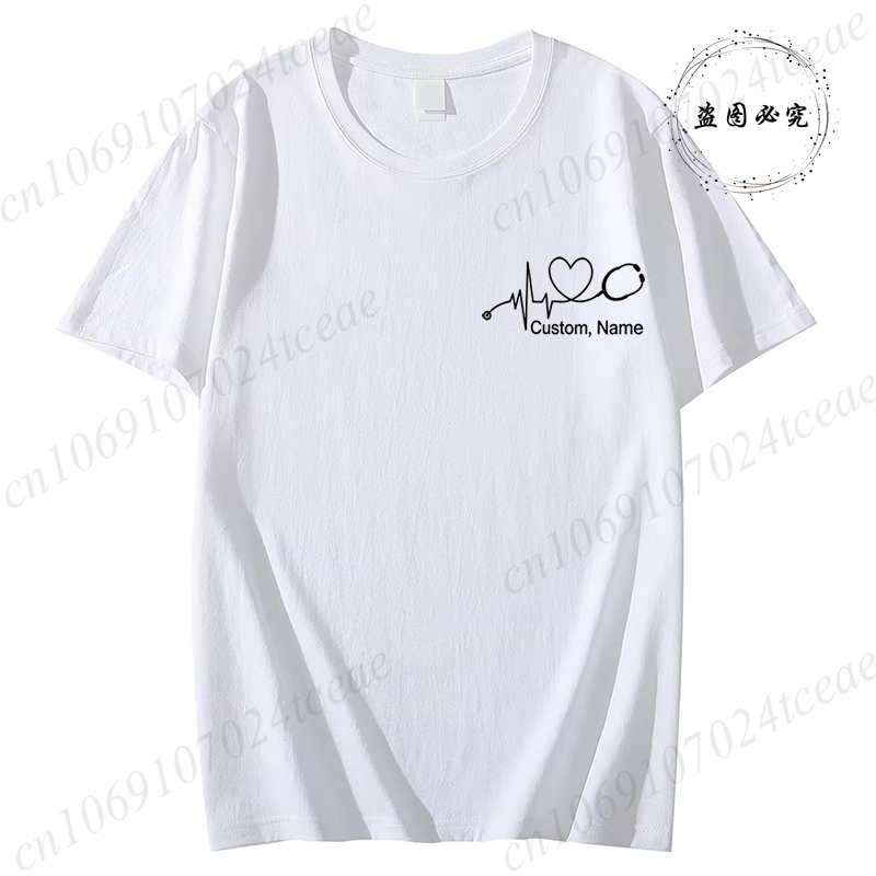Custom Name Nurse Shirt Stetho - Stethoscope ulasan dan harga