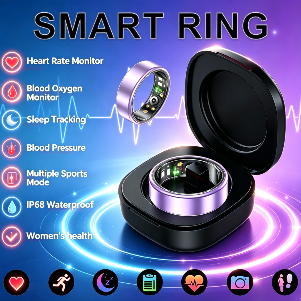 2026 Smart Ring Blood Pressure - Blood Pressure Monitor ulasan dan harga