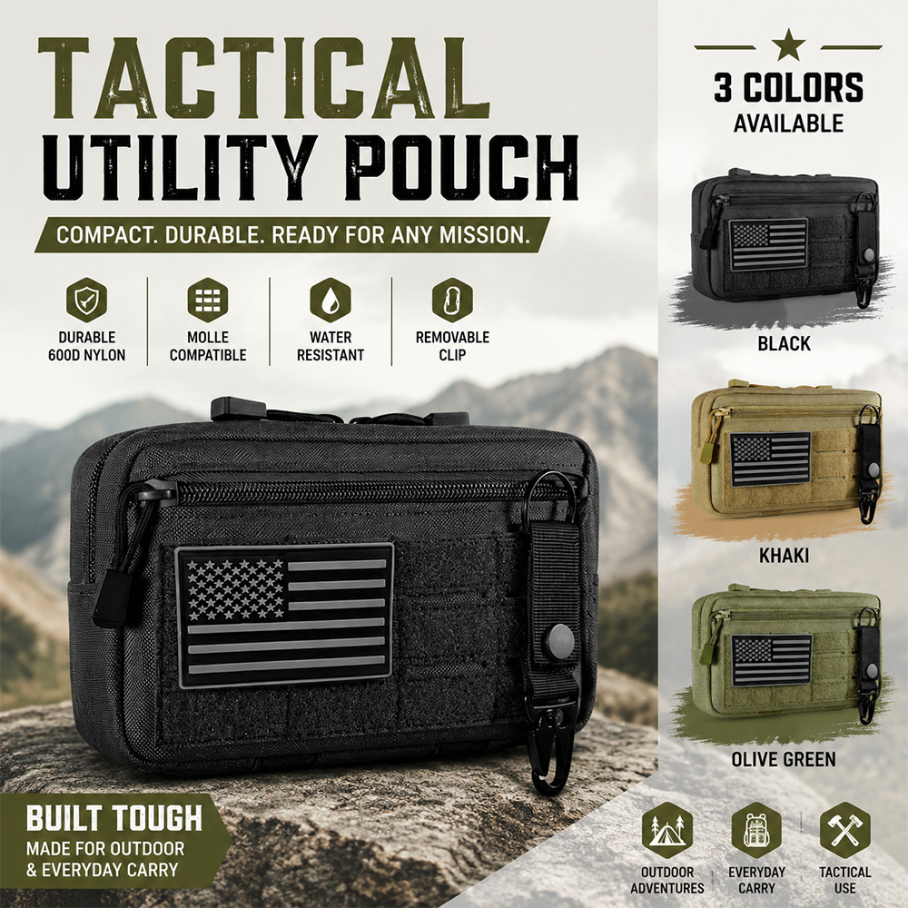 Tactical Molle EDC Pouch Outdo - First Aid Kit ulasan dan harga