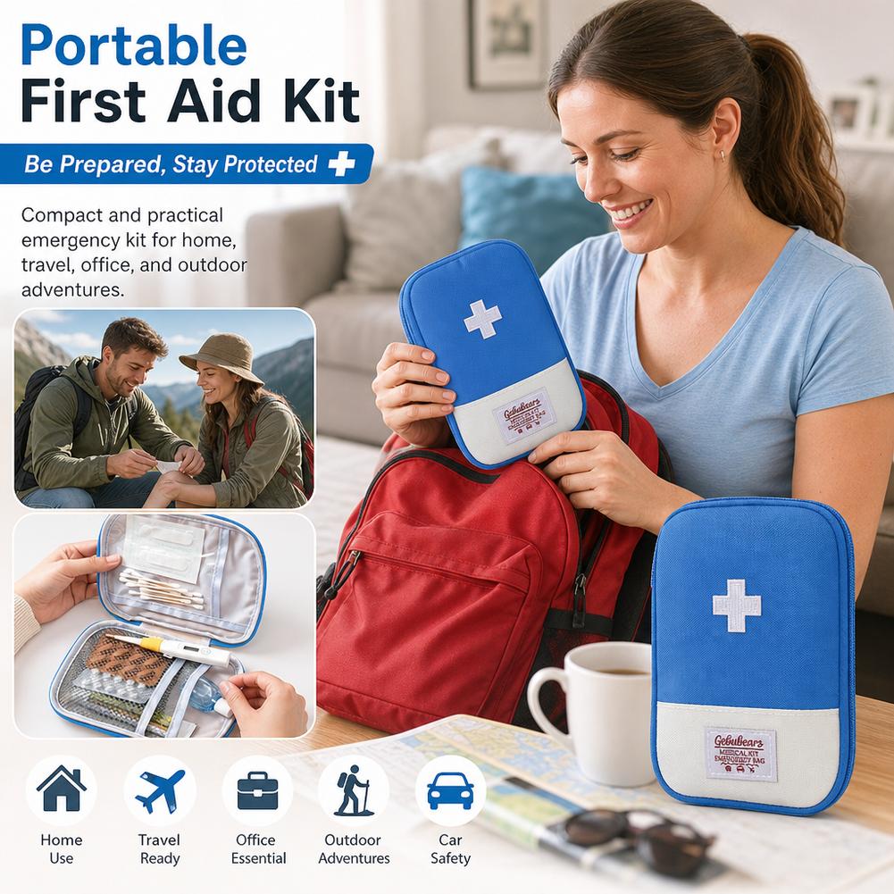 Large Capacity Portable First  - First Aid Kit ulasan dan harga