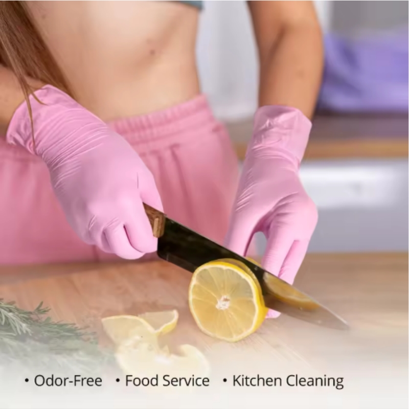 100PCS Disposable Nitrile Glov - Medical Gloves ulasan dan harga