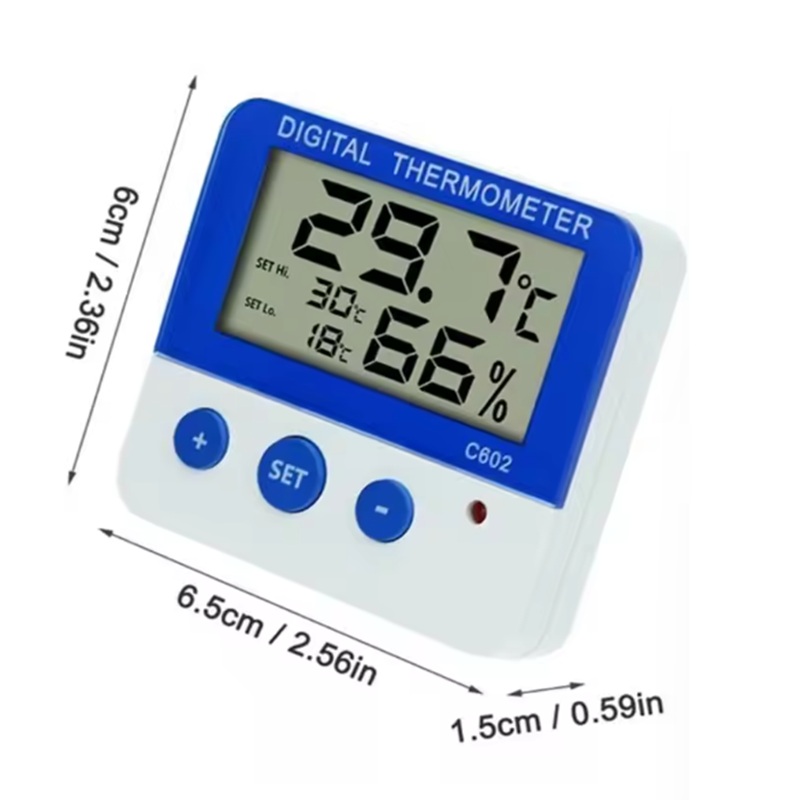 LCD Display Digital Fridge The - Thermometer Digital ulasan dan harga
