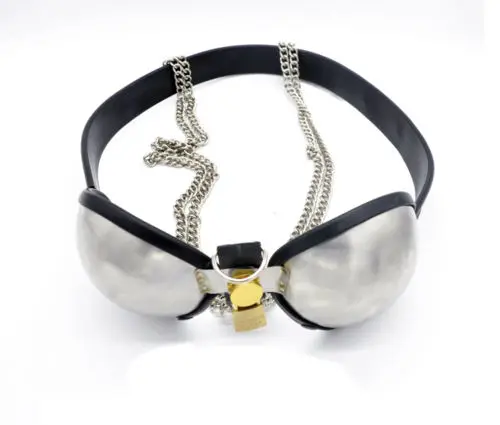 Stainless Steel Female Chastit - Bandage ulasan dan harga