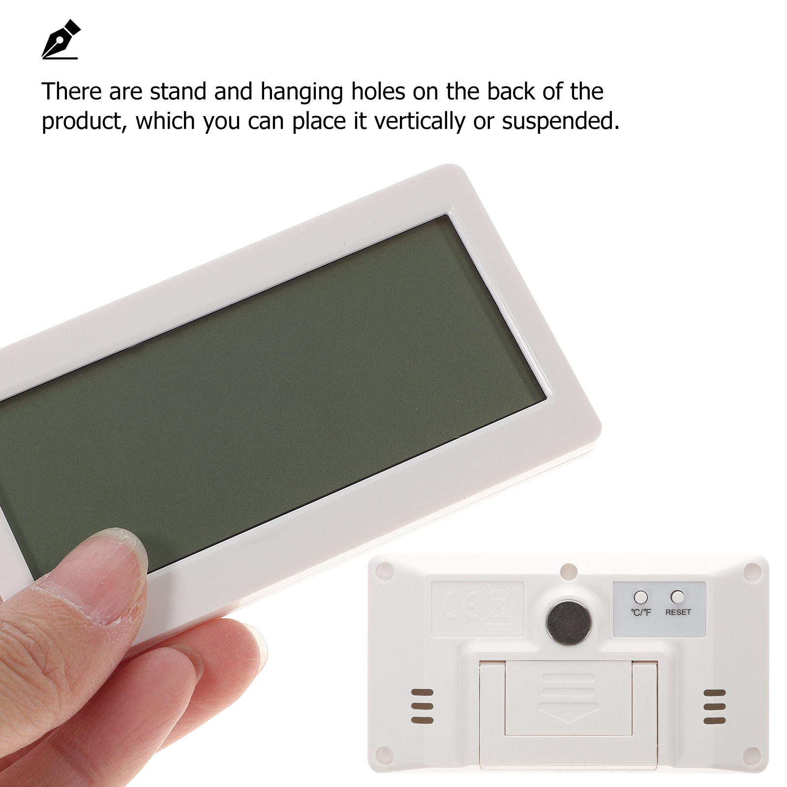 Mini LCD Digital Hygrometer Te - Thermometer Digital ulasan dan harga
