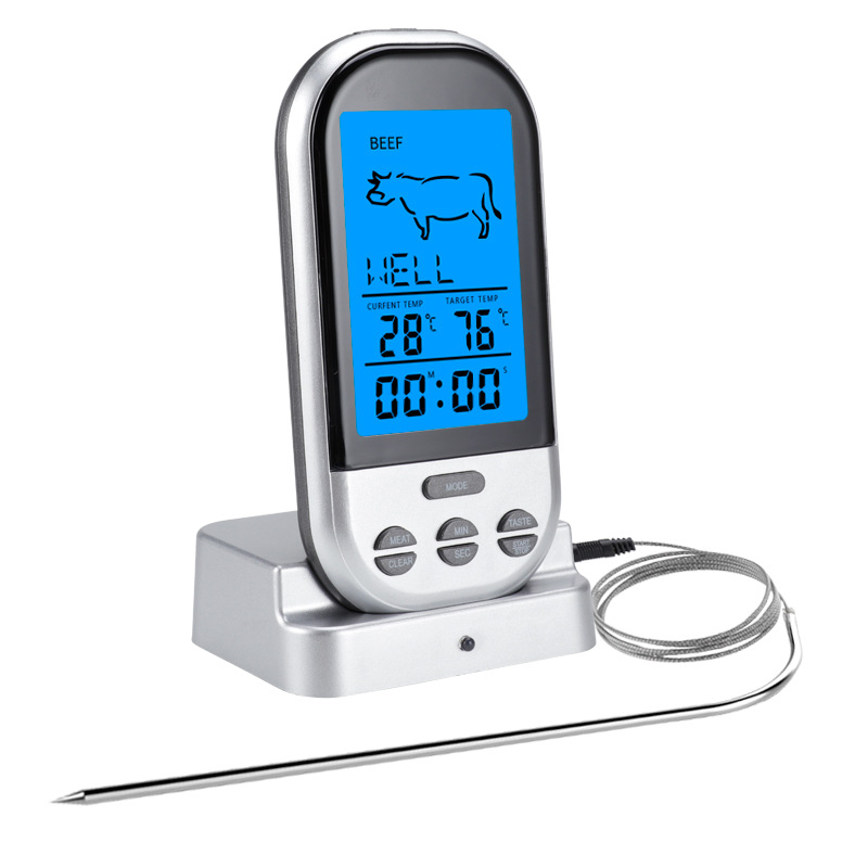 Wireless Bbq Timer Thermometer - Thermometer Digital ulasan dan harga