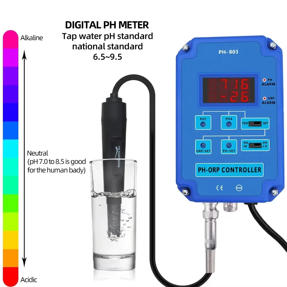 PH-803 Digital 2&1 PH ORP Redo - Thermometer Digital ulasan dan harga