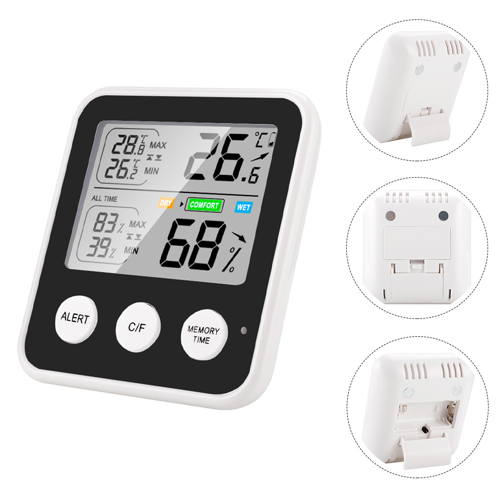 Mini Digital Hygrometer Thermo - Thermometer Digital ulasan dan harga