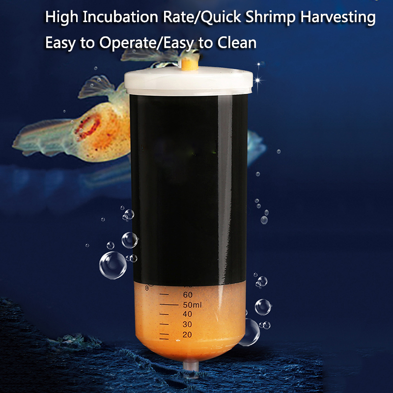 250/500ml Aquarium Brine Shrim - Lab Incubator ulasan dan harga