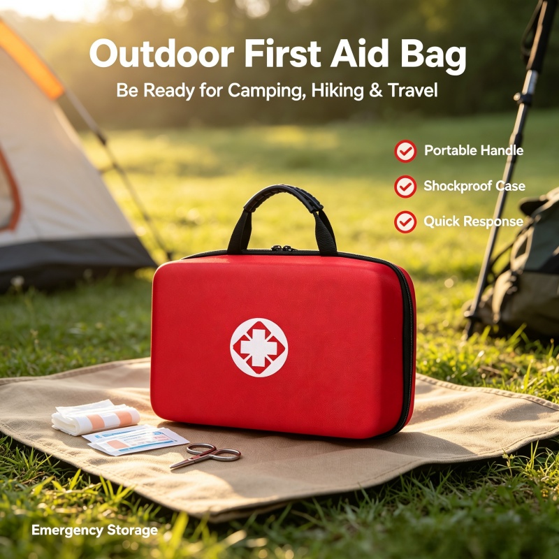 Portable Hard Shell First Aid  - First Aid Kit ulasan dan harga